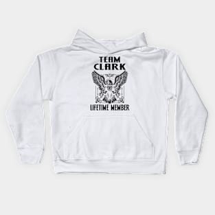 Clark Family name Kids Hoodie